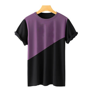 Camisetas Personalizadas de Algodón Orgánico Suave de Primera Calidad para Hombre, Ropa de Verano, Estilo Urbano, Camisetas Gruesas Informales para Hombre - Product Image 6