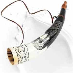 Fabricante de Cuernos Vikingos para Beber Hechos a Medida de la India, Proveedor Mayorista de Cuernos de Búfalo Pulidos para Beber - Product Image 3