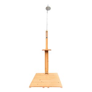 Giardino esterno piscina doccia con bordo telaio in legno per piscina terrazza Patio - Product Image 2