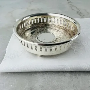 Juego de Posavasos de Metal Hechos a Mano, Duraderos, para Decoración de Cocina y Bar, Evitan las Manchas de Agua y Protegen las Superficies de Mesa, Acero Inoxidable - Product Image 4
