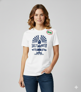 Camisetas Extra Grandes Personalizadas de Manga Corta para Mujer con Logotipo Bajo Demanda, 100% Algodón, Tops de Verano - Product Image 2