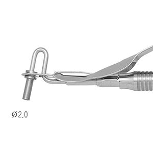 Pistolet de pose d'amalgame dentaire en métal, seringue de remplissage à double extrémité, instrument chirurgical de restauration en acier inoxydable - Product Image 3
