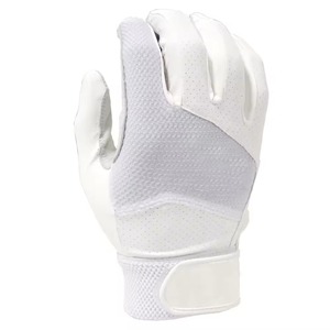 Gants de frappe de baseball à fermeture auto-agrippante, manchette longue, sangle élastique, matériau personnalisé, pour entraînement sur le terrain - Product Image 4