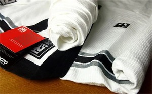 ชุดยูนิฟอร์มเทควันโดปักลายเข็มขัดสีดำสำหรับผู้ชายผู้หญิง ชุดฝึกสอนระดับมืออาชีพ เสื้อ กางเกง ชุดเซ็ต - Product Image 3