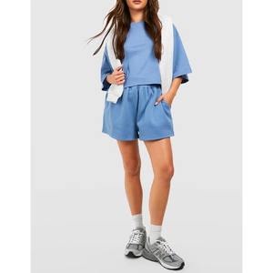 Ensembles personnalisés pour femmes avec logo, vêtements d'été, t-shirts, shorts, ensemble 2 pièces pour femmes, vêtements pour femmes - Product Image 1