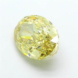 เพชรรูปไข่ทรงแฟนซีสีเหลืองเข้ม คุณภาพเยี่ยม ผลิตในห้องปฏิบัติการ ได้รับการรับรองมาตรฐาน CVD สำหรับการสร้างสรรค์เครื่องประดับหรูหราแบบสั่งทำพิเศษ - Product Image 6