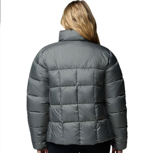 Women Bubble <b>Coat</b> Down Jacket Collar Design Warm Thick Cotton Padded Woolen High Quality Fashionable Winters Puffer Down Jacket - Product Image 2