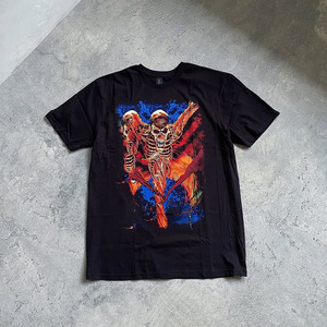 Camiseta Extra Grande Personalizada con Estampado DTG, Estampado 3D, Tejido Terry de 350g, 100% Algodón, Camisetas Gráficas de Estilo Urbano para Hombre - Product Image 1