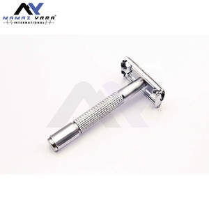 Afeitadora de Seguridad de Doble Filo de Acero Inoxidable de Nuevo Diseño en Oferta, Cuchilla Intercambiable, Duradera, Resistente al Óxido, Afeitadora de Precisión - Product Image 5