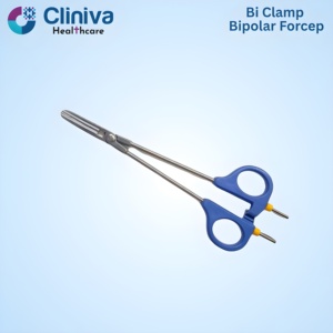 Pince bipolaire Cliniva Bi Clamp, instruments chirurgicaux réutilisables de haute qualité, certifiés CE Classe II pour la chirurgie générale - Product Image 2