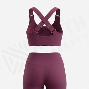 Fashion Wholesale Sexy <b>Thin</b> <b>Strap</b> Sports Breathable <b>Bra</b> Trending Yoga Top Girls Workout Fitness Activewear Clothes Fit - Product Image 2