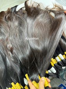 Prêt à expédier Prix de gros Meilleure vente Cheveux vietnamiens 100% naturels bruts en vrac couleur naturelle lisses et soyeux - Product Image 2