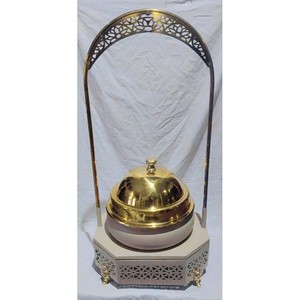 Recipiente para calentar comida de metal de alta calidad, increíble para buffet, equipo para catering y fiestas, fabricado de forma asombrosa por KHOOSI OVERSEAS - Product Image 6