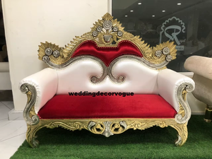 Sillas de Trono para Rey y Reina, Juego de Asientos para Novios, Sillas Decorativas de Lujo para Ceremonia y Recepción - Product Image 5