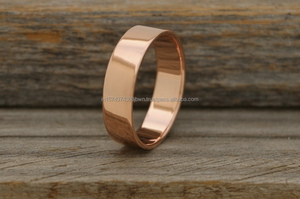 Handmade 100% Pure Copper Krittika Jewelers Mould Made Unisex <b>Ring</b> Best Quality Classic Style Daily Wear Weddings Anniversaries - Product Image 2