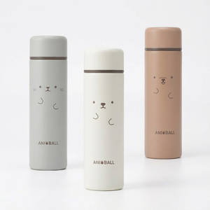 150ml Stainless Steel Vacuum Insulated Kids Water <b>Bottle</b> <b>Mini</b> Cute Animal Character Thermos BPA Free Portable Travel Tumbler - Product Image 1