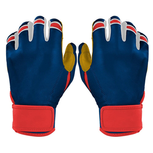 Guantes de béisbol en blanco para impresión personalizada, guantes de softbol transpirables de cuero con logo personalizado al por mayor, proveedor de guantes para equipos. - Product Image 6