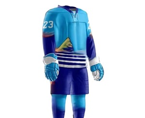 Diseña Tu Propio Uniforme de Hockey sobre Hielo, Uniforme de Hockey sobre Hielo Profesional de Alta Calidad, Servicio ODM/OEM Disponible - Product Image 1