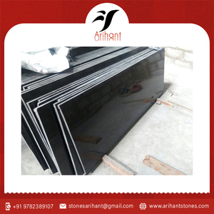 Granit noir absolu poli de qualité supérieure pour plans de travail de cuisine, meubles de salle de bain et intérieurs de bureaux - Product Image 6