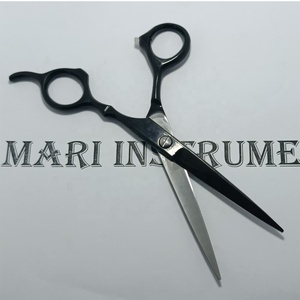 กรรไกรตัดผมสีดำคมกริบ ขนาด 6.0 นิ้ว สำหรับช่างตัดผม - Product Image 1