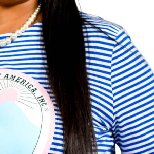 Camiseta de manga acampanada para mujer Jack and Jill, camiseta de algodón suave con cuello redondo, elegante camiseta informal con mangas acampanadas, cómoda y elegante - Product Image 5