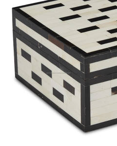 Caja de almacenamiento de joyería de resina rectangular de lujo, organizador de patrón cuadrado de gama alta, caja de regalo de joyería de resina personalizada en embalaje de cartón - Product Image 5