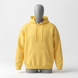 Sweat-shirt à capuche unisexe à coupe confortable, manches longues, mélange de coton, pour l'entraînement en plein air et les tenues décontractées - Product Image 3