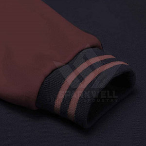 SPARKWELL INDUSTRY High Quality Men's Stylish Lettermen Jacket Custom Logo Printed Front Eco-Friendly Breathable Winter Casual - Product Image 3