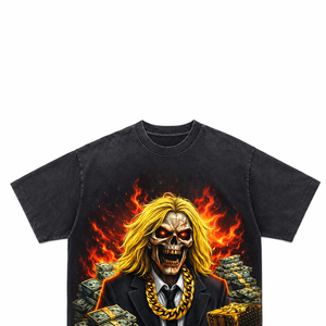 Camiseta negra personalizada de manga corta, 100% algodón jersey, cuello redondo, estilo moderno, corte regular, estampada digitalmente, para uso unisex. - Product Image 6
