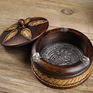 Modern Customized Shape Wooden Desktop <b>Ashtray</b> <b>for</b> Home <b>Car</b> Restaurant & Hotel Use-UNIVERSAL OVERSEAS UO-WAT-002 - Product Image 2