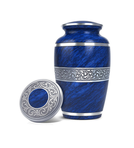 Wholesale Metal Cremation Urns <b>for</b> Adult Human <b>Ashes</b> Modern Design Funeral Supplies <b>Casket</b> Memorial Keepsake - Product Image 1