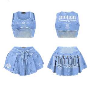 SpringSummer Women's Solid 100% Cotton Daily Commuting Suit Casual Full Sleeve Top Elastic Waist Pocket Straight Pants Two Piece - Product Image 6