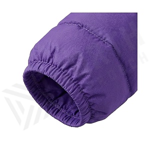Hooded Quilted Waterproof <b>Bubble</b> Jacket Black Full Sleeve Winter Windproof Cotton Shell Knitted Fabric Polyester Filling Stand - Product Image 6