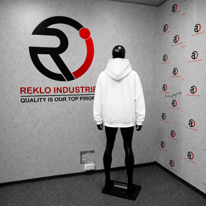 Sudadera con capucha y cremallera completa de diamantes de imitación blancos, estilo oversize, streetwear, personalizada, brillante, a la moda, casual, unisex - Product Image 4