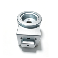 Support de fixation de moteur en alliage d'aluminium de précision CNC pour bras robotique, pièces usinées sur mesure