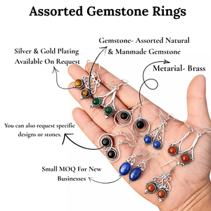 Pendientes de Aro con Piedras Preciosas y Tungsteno para Mujer, Estilo Clásico, Joyería para Fiesta, Precio - Product Image 2
