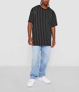 T-shirts pour hommes de qualité professionnelle, vente en gros, 260 g/m², surdimensionnés, personnalisés, en coton épais, avec motifs graphiques - Product Image 4