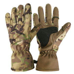 Tactical Outdoor <b>Gloves</b> Camouflage Wrist Length Polyester Cotton Spandex <b>Touchscreen</b> Needle Detection Anti-Pilling Durable - Product Image 4