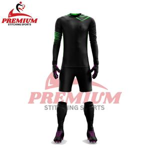 Ensembles de maillots de football d'hiver pour hommes et femmes, maillots de gardien de but personnalisés, 100% polyester, séchage rapide, respirant, protection UV - Product Image 4