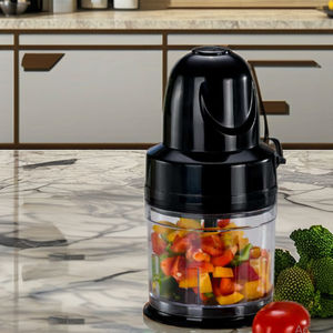 เครื่องบดเนื้อกระเทียมความจุสูงขนาดเล็กอเนกประสงค์เครื่องบดเนื้อแบบชาร์จไฟได้เครื่องสับใช้ในครัวเรือน - Product Image 2