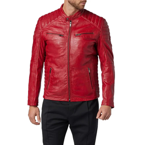 New Edition <b>Men</b> Classic Biker Style Real Cowhide <b>Leather</b> Made Moto Racing <b>Jackets</b> Wholesale Price <b>Leathers</b> <b>Jacket</b> Male - Product Image 3
