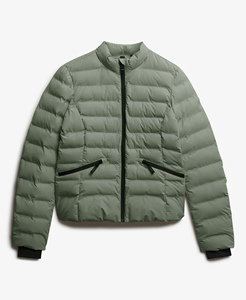 Chaqueta Acolchada Premium OEM para Mujer, Ropa Casual de Exterior Personalizada, Cortavientos con Cierre de Cremallera y Bolsillos Laterales, Abrigo para Mujer - Product Image 6
