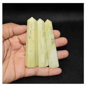 Obelisco de Serpentina Pulida, Piedra Curativa del Amor, Equilibrio del Chakra del Corazón, Crecimiento Espiritual, Feng Shui, Decoración para el Hogar Inspirada en la Naturaleza - Product Image 5