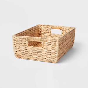 Cestas de Almacenamiento Cuadradas Tejidas a Mano de Jacinto de Agua, Organizadores de Estantes Hechos a Mano, Decoración Ecológica para el Hogar, Proveedor Mayorista - Product Image 4