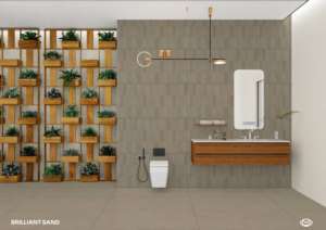 Dalle de porcelaine texturée de luxe Fabula 600x1200mm 60x120cm 24x48 pouces, grande surface décorative pour murs et sols contemporains - Product Image 4