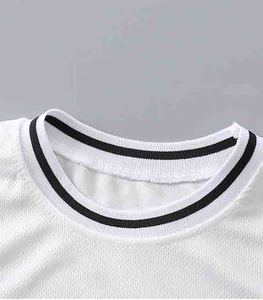 Ensemble de maillots de basket-ball personnalisés pour garçons, 100% polyester, manches courtes, taille élastique, col rond, séchage rapide, personnalisable avec le nom de l'équipe - Product Image 3