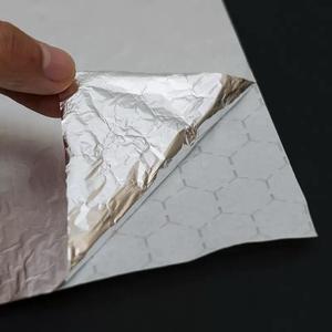 EcoRev - Papel de Aluminio Personalizado con Diseño de Panal de Abeja, para Envolver Hamburguesas, Aislante, de Grado Alimenticio, Antigrasa, con Relieve - Product Image 2
