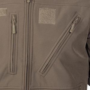 Men's Hooded Softshell <b>Jacket</b> With <b>Fleece</b> Lining Waterproof Outdoor Sports Wear Custom Design - Product Image 4