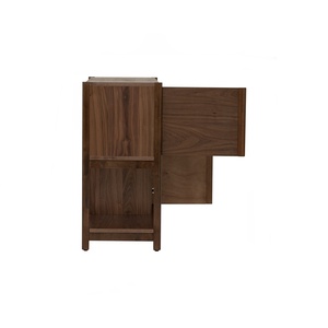 Librero Pequeño Contemporáneo de la Serie Holsten en MDF Resistente para Oficina en Casa y Espacios de Trabajo Profesionales - Product Image 3