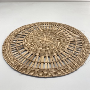 El mejor producto al por mayor, posavasos de lujo tejido a mano, ratán estilizado Natural, conveniente cocina, decoración de pared colgante, bambú de madera - Product Image 4